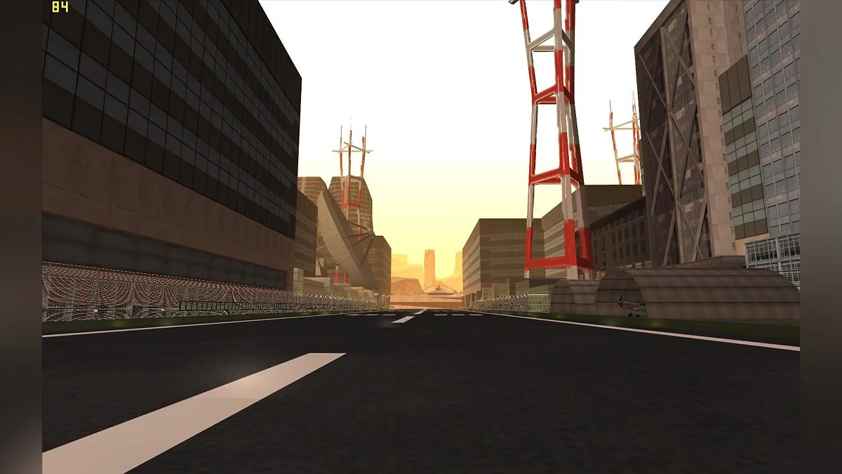 Трансформация взлетно-посадочной полосы в пустыне / GTA San Andreas