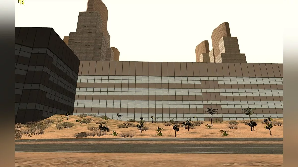 Трансформация взлетно-посадочной полосы в пустыне / GTA San Andreas