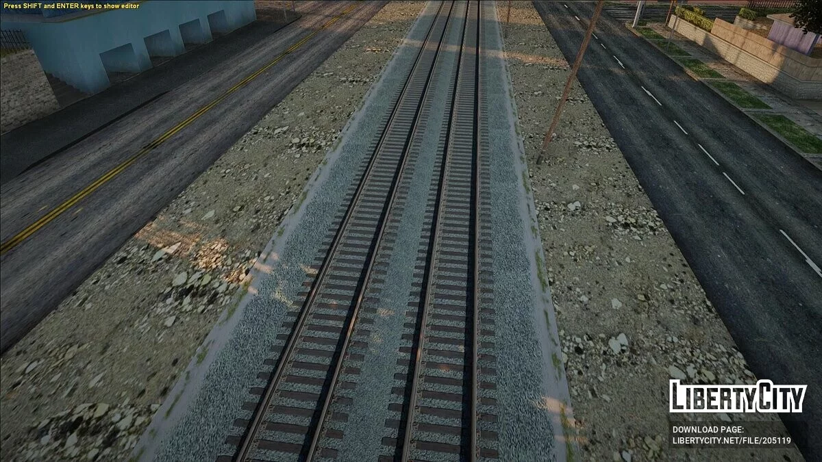 Дороги в стиле GTA 5 / GTA San Andreas