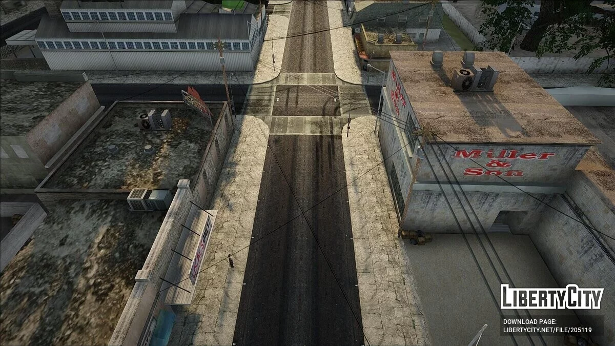 Дороги в стиле GTA 5 / GTA San Andreas