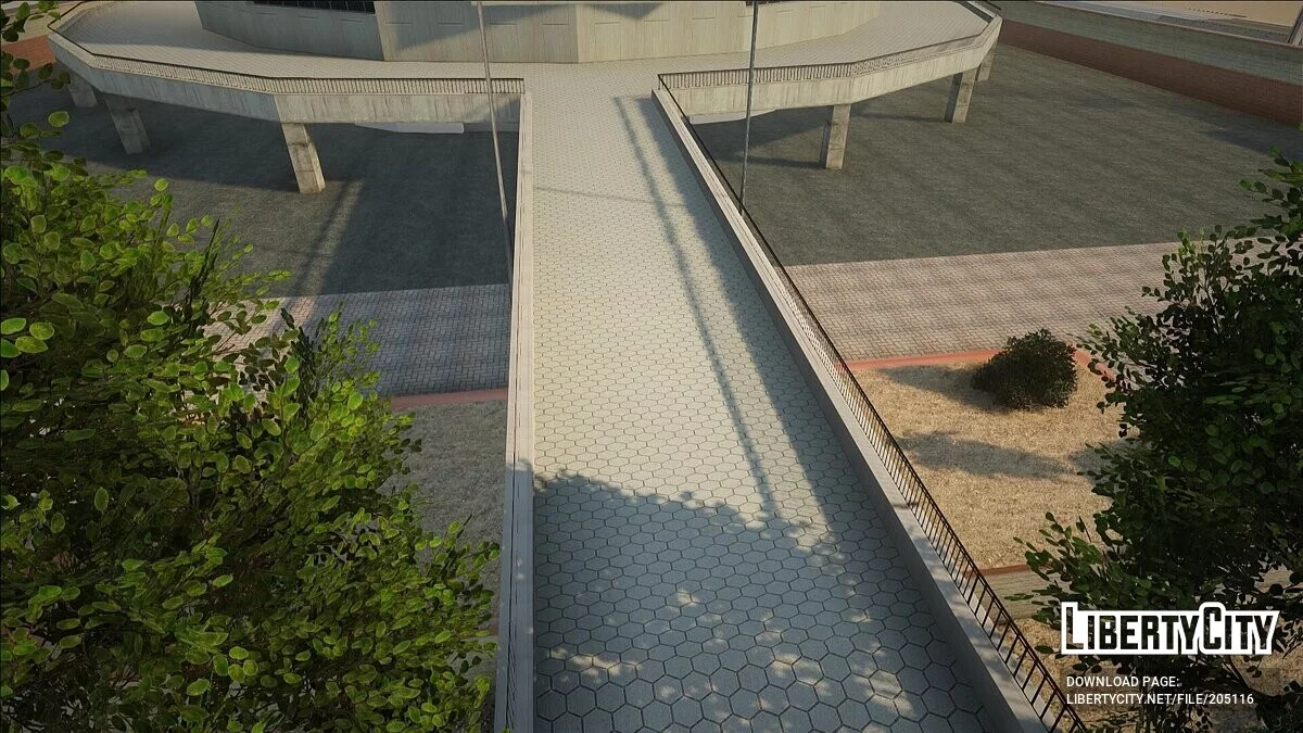 HD текстуры для стадиона Блэкфилд / GTA San Andreas
