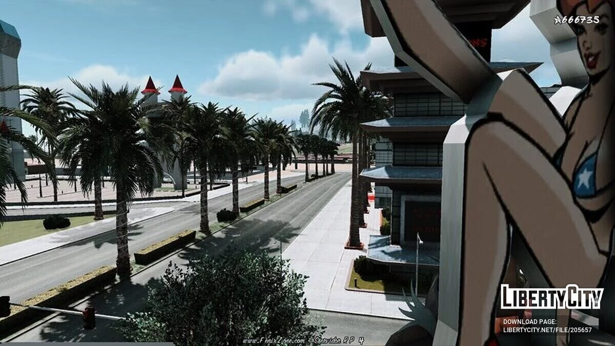 HD текстуры дороги / GTA San Andreas