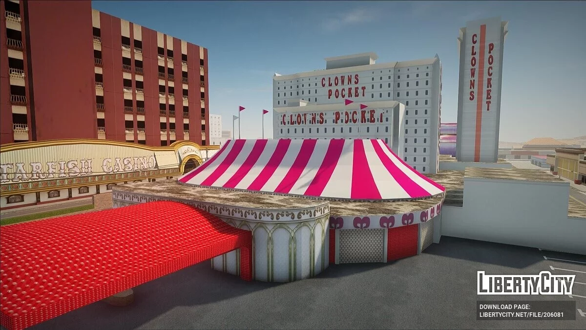 HD текстуры казино The Clown's Pocket 2024 / GTA San Andreas