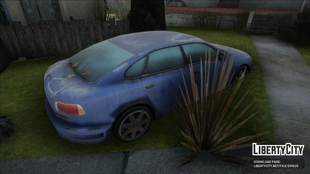 Обновленный разбитый автохлам в Восточном Лос-Сантосе / GTA San Andreas