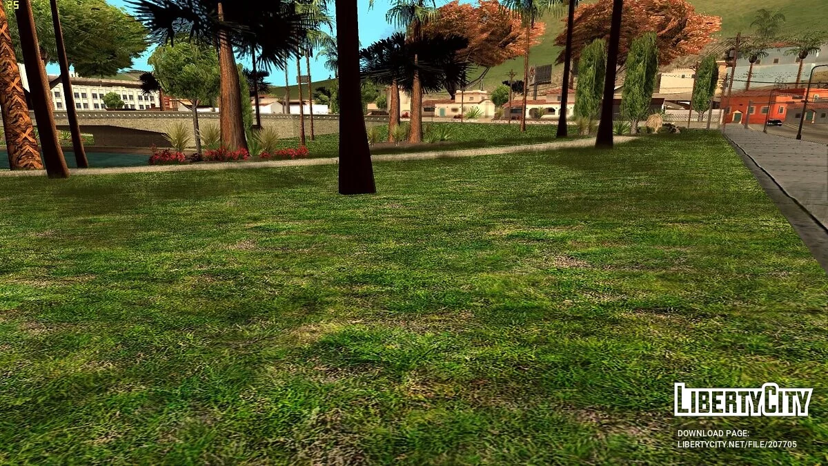 Glen Park с текстурами высокого разрешения / GTA San Andreas