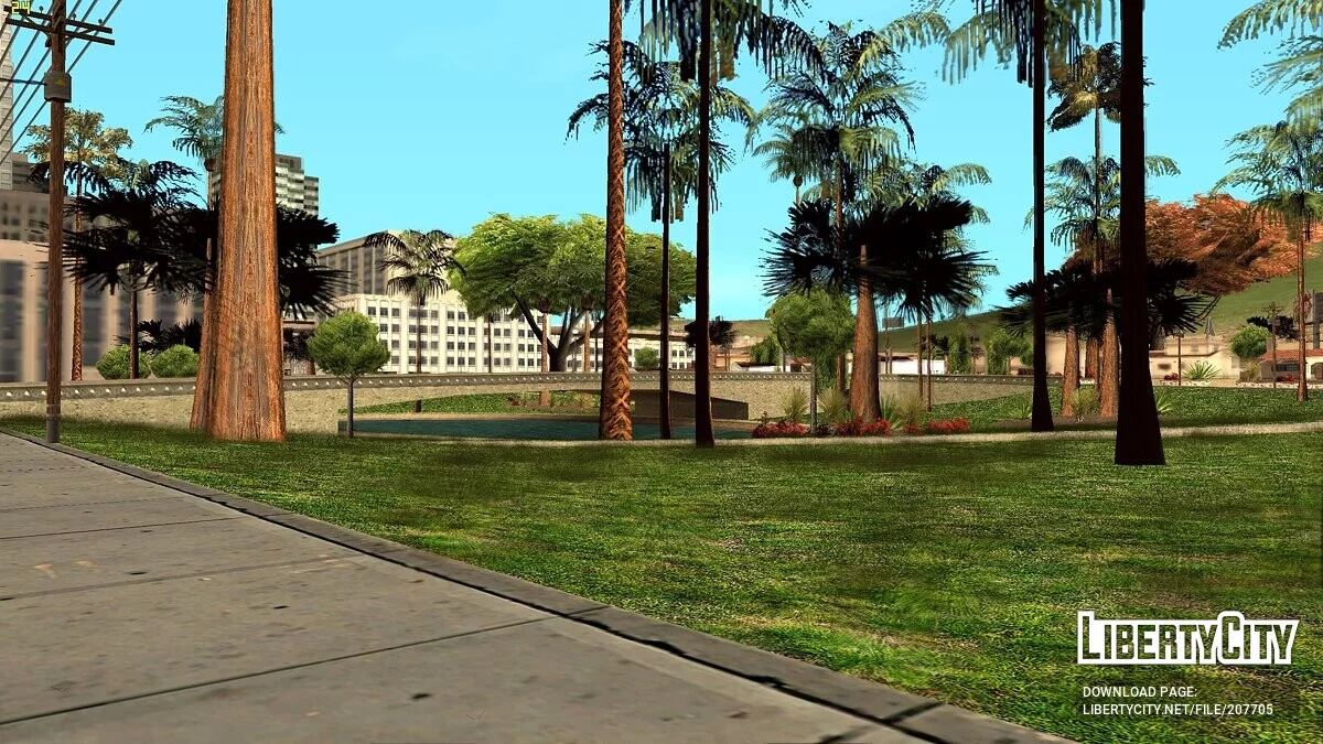 Glen Park с текстурами высокого разрешения / GTA San Andreas