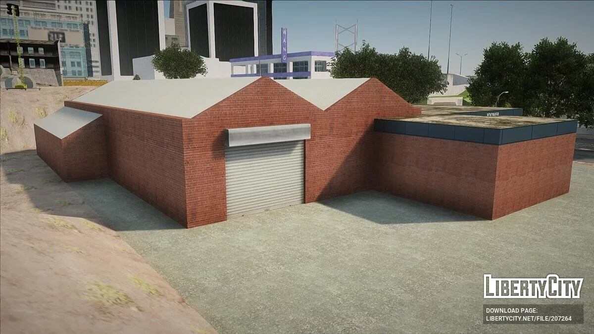 HD гараж в Доэрти 2024 / GTA San Andreas