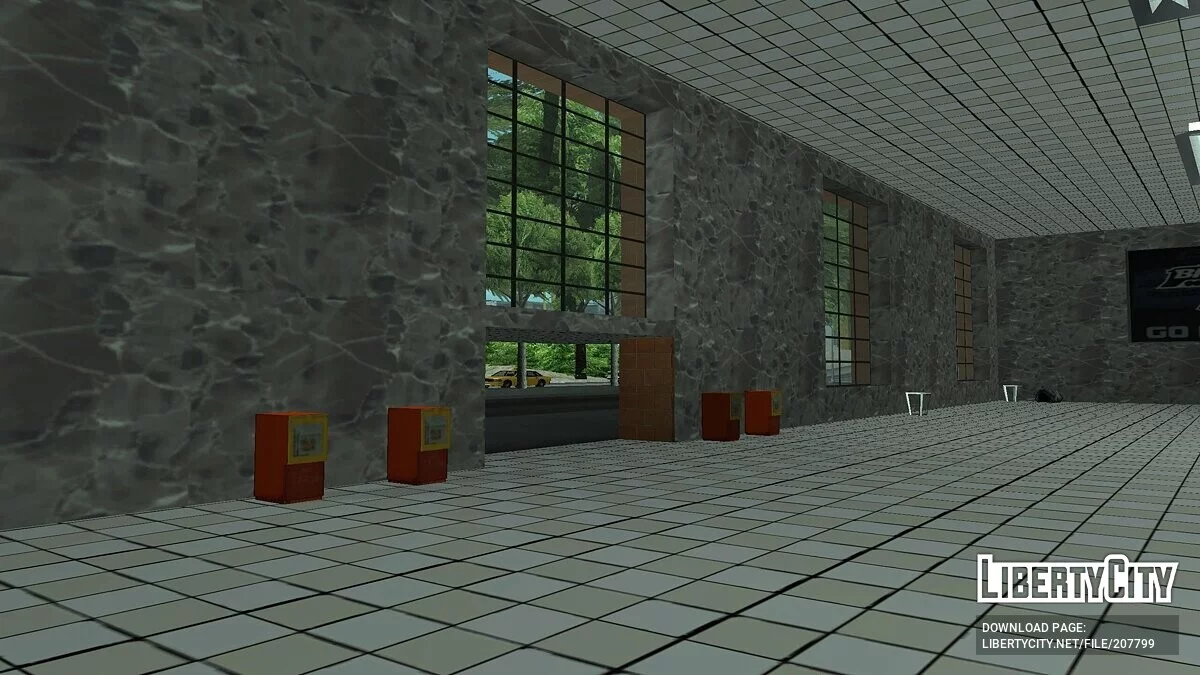 Новый вокзал в San Fierro / GTA San Andreas