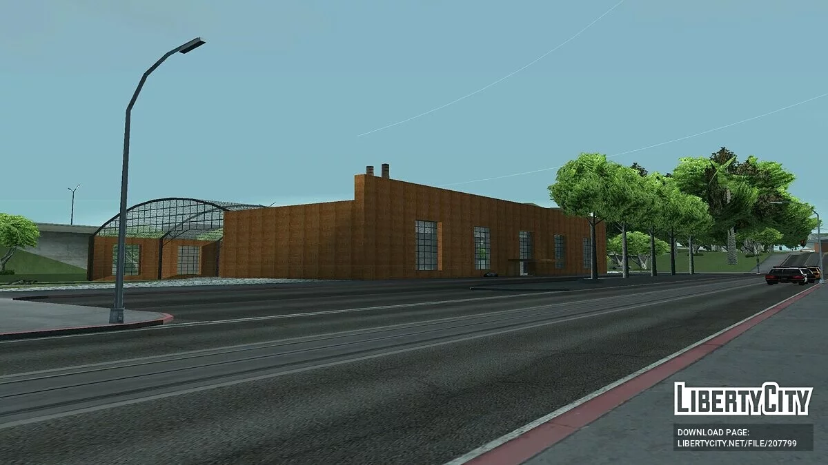 Новый вокзал в San Fierro / GTA San Andreas