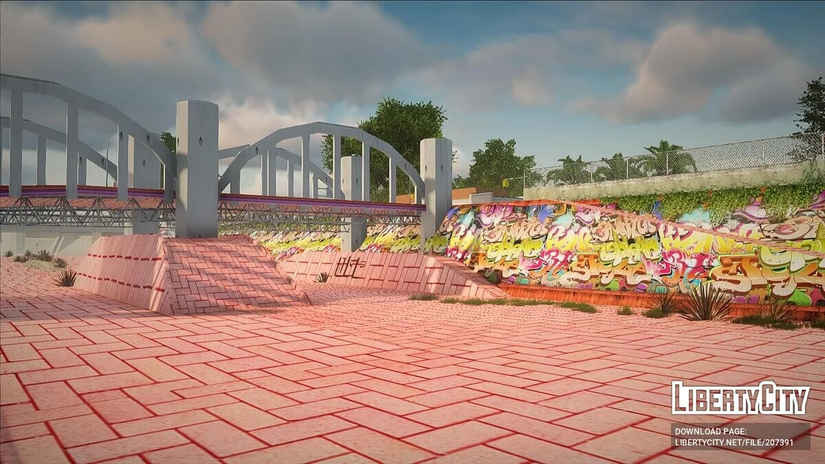 Ретекстур Восточного Лос-Сантоса / GTA San Andreas