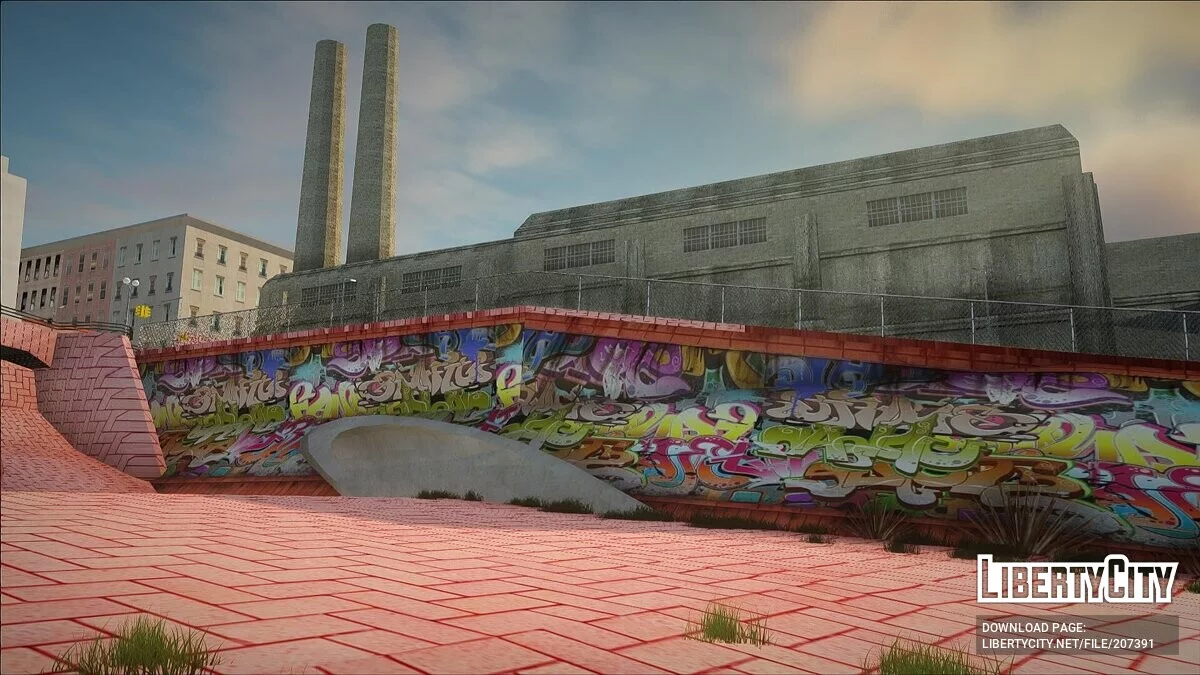Ретекстур Восточного Лос-Сантоса / GTA San Andreas