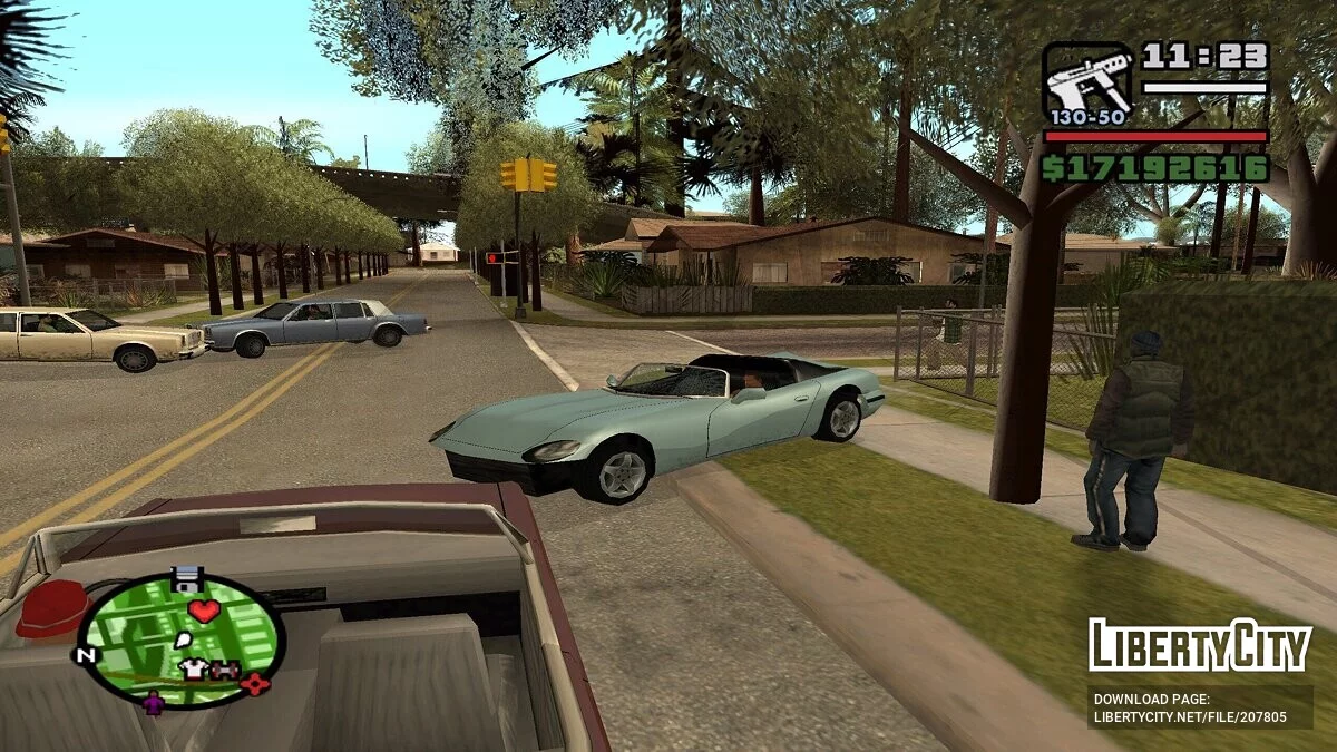 Улучшенные битые стекла авто / GTA San Andreas
