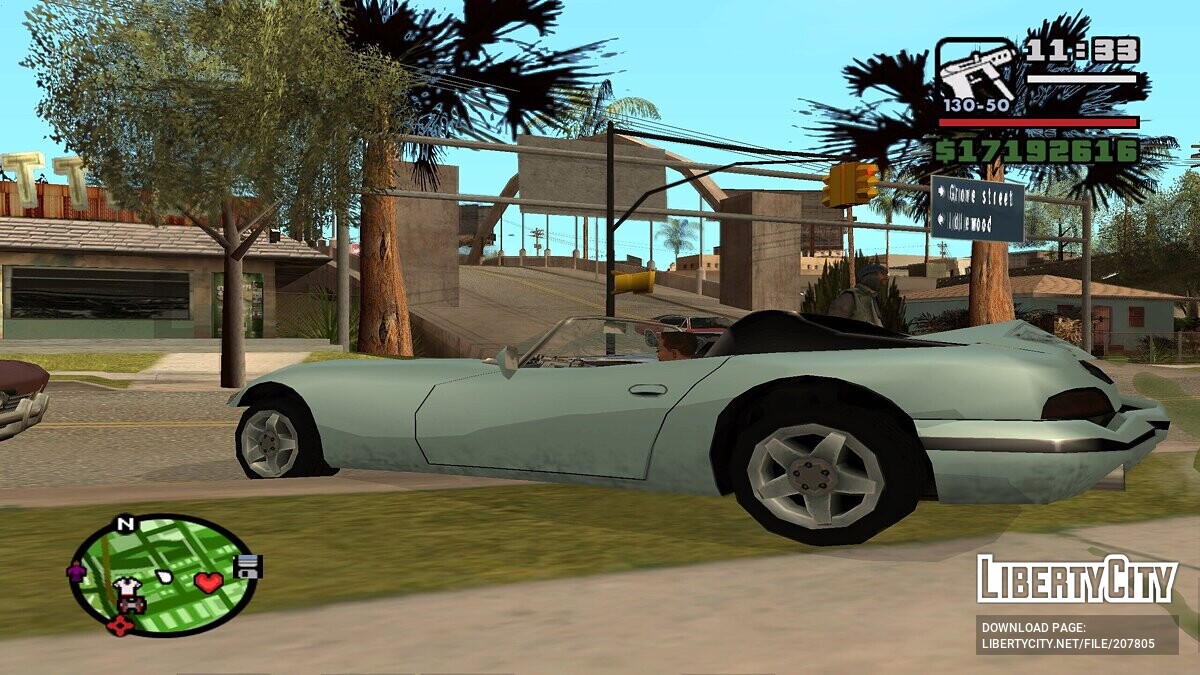 Скачать Улучшенные битые стекла авто для GTA San Andreas