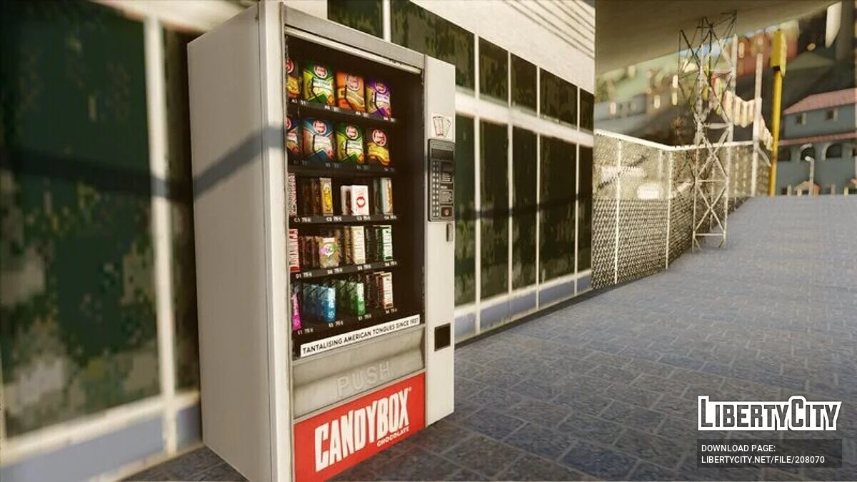 Новые апараты с едой / GTA San Andreas