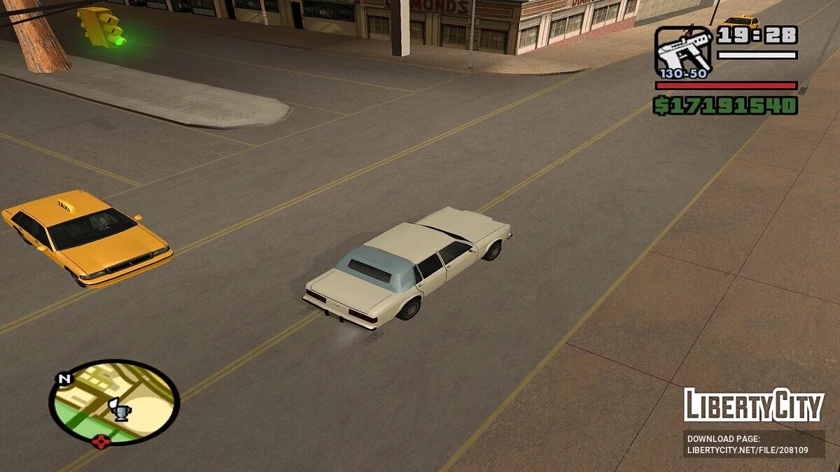 Новые дороги города Los Santos / GTA San Andreas