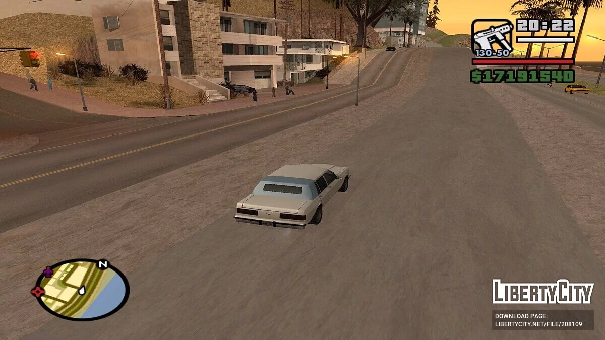 Новые дороги города Los Santos / GTA San Andreas