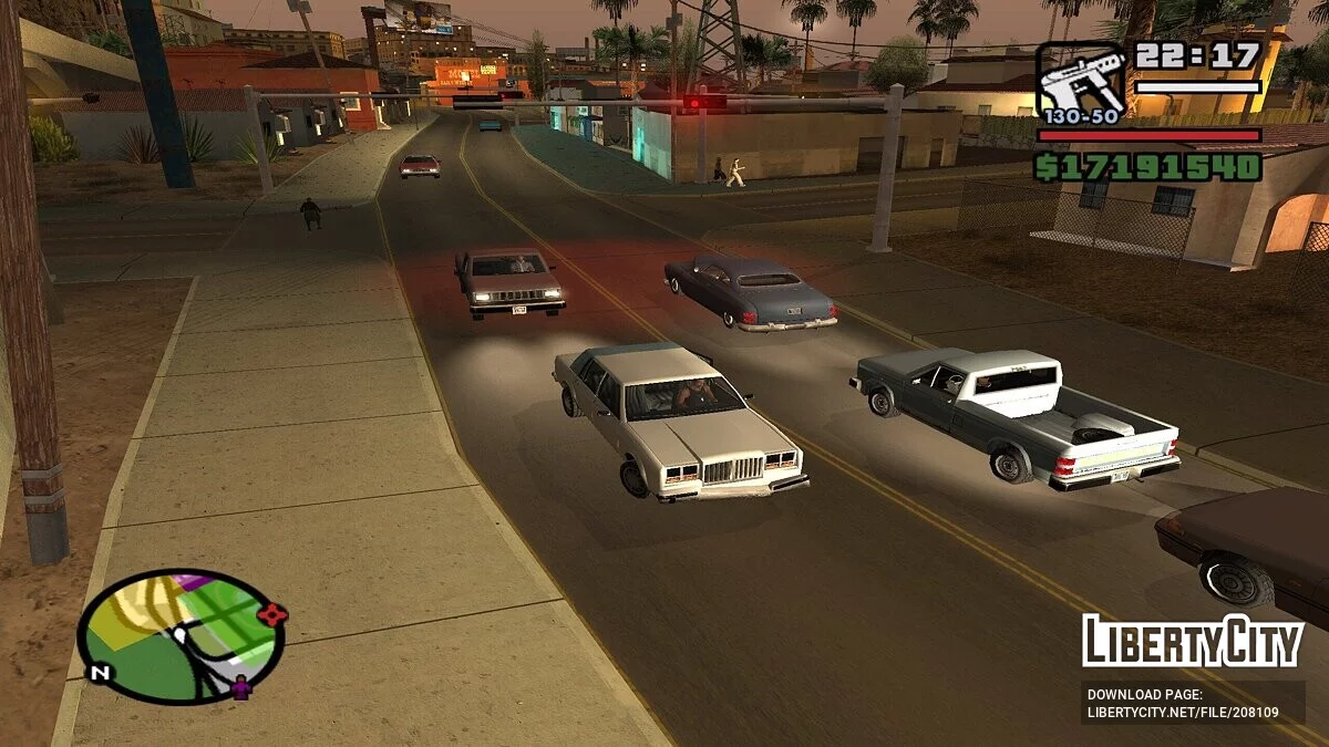 Новые дороги города Los Santos / GTA San Andreas