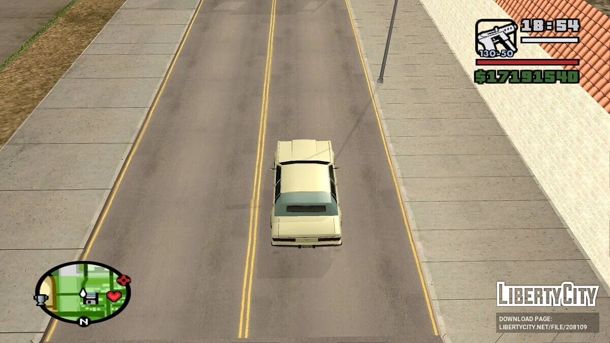 Новые дороги города Los Santos / GTA San Andreas