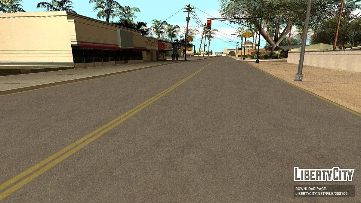 Новые дороги города Los Santos / GTA San Andreas
