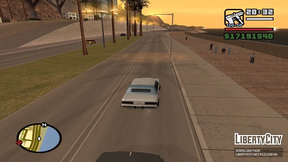 Новые дороги города Los Santos / GTA San Andreas
