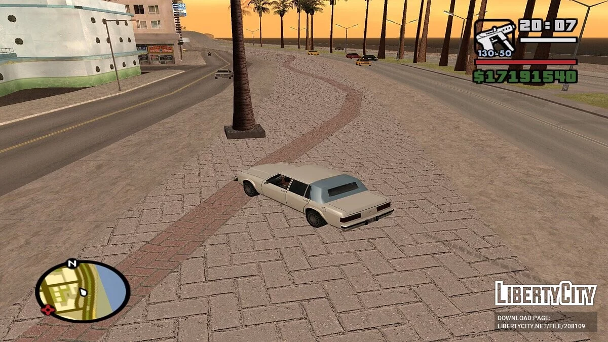 Новые дороги города Los Santos / GTA San Andreas