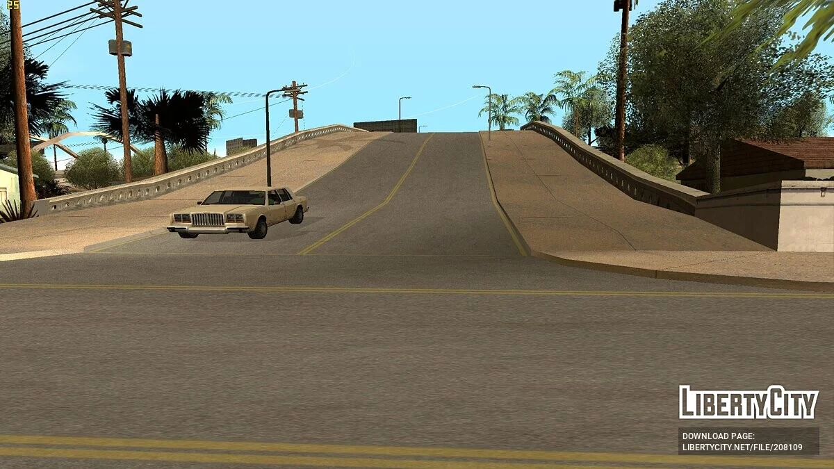 Новые дороги города Los Santos / GTA San Andreas