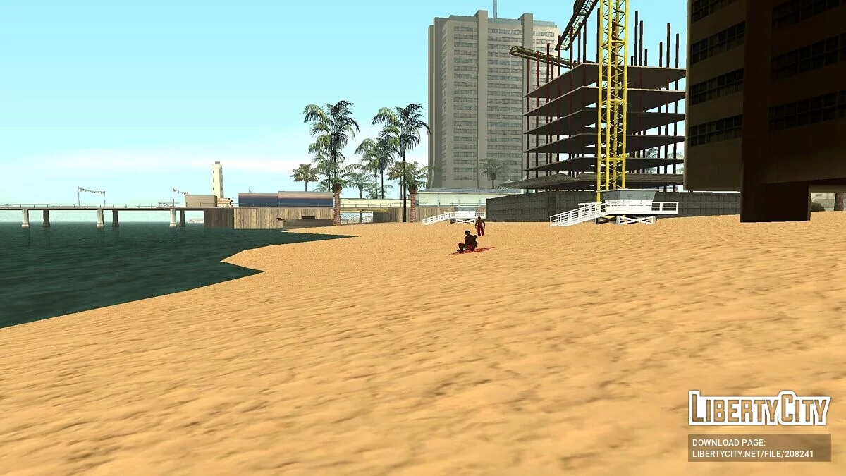 Обновленные пляжи Санта-Мария и Верона / GTA San Andreas
