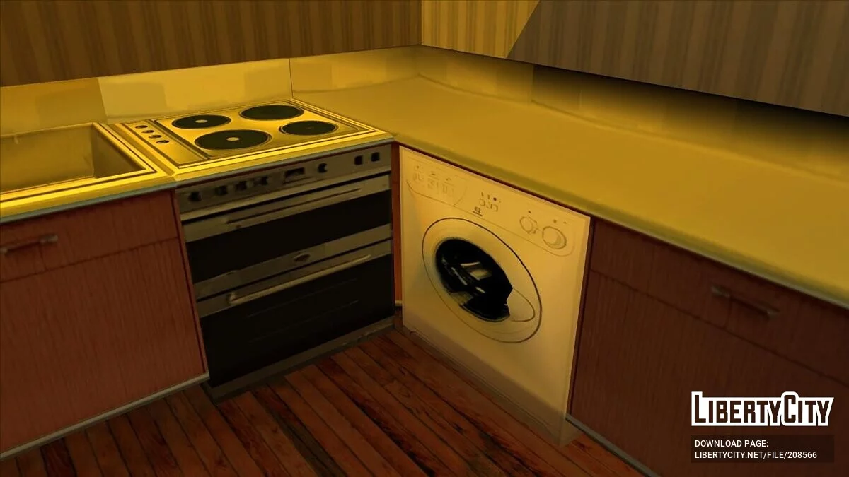 Upscaled Interiors - Улучшенные текстуры в интерьерах / GTA San Andreas