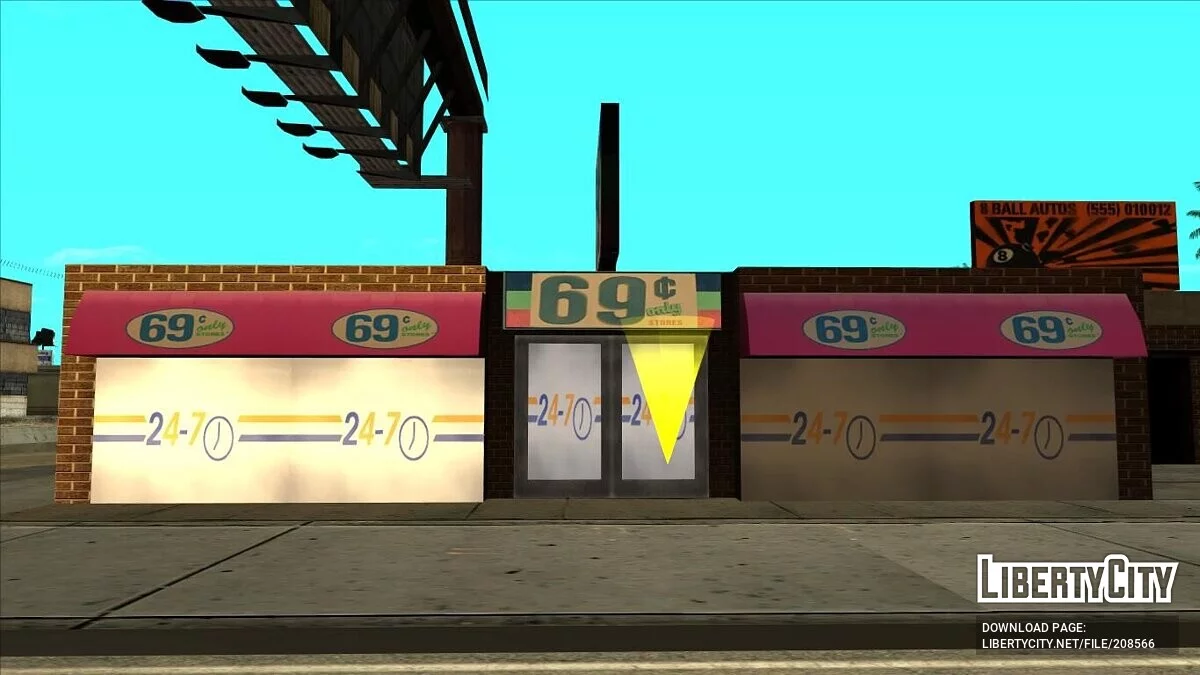 Upscaled Interiors - Улучшенные текстуры в интерьерах / GTA San Andreas