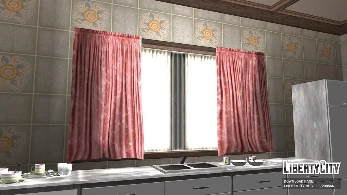 Upscaled Interiors - Улучшенные текстуры в интерьерах / GTA San Andreas