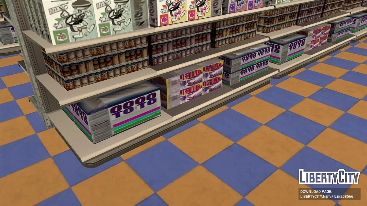 Upscaled Interiors - Улучшенные текстуры в интерьерах / GTA San Andreas
