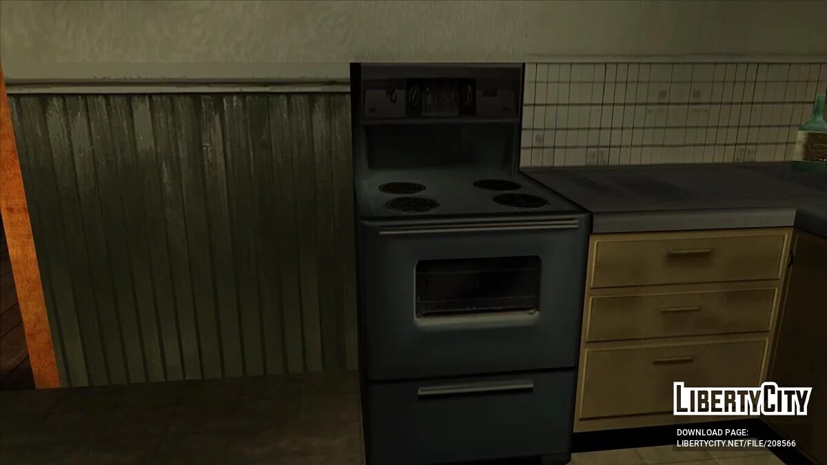 Upscaled Interiors - Улучшенные текстуры в интерьерах / GTA San Andreas