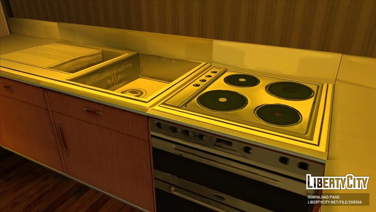 Upscaled Interiors - Улучшенные текстуры в интерьерах / GTA San Andreas