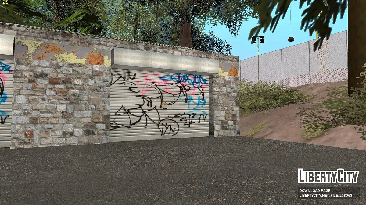 Заброшенный гараж в Доэрти / GTA San Andreas