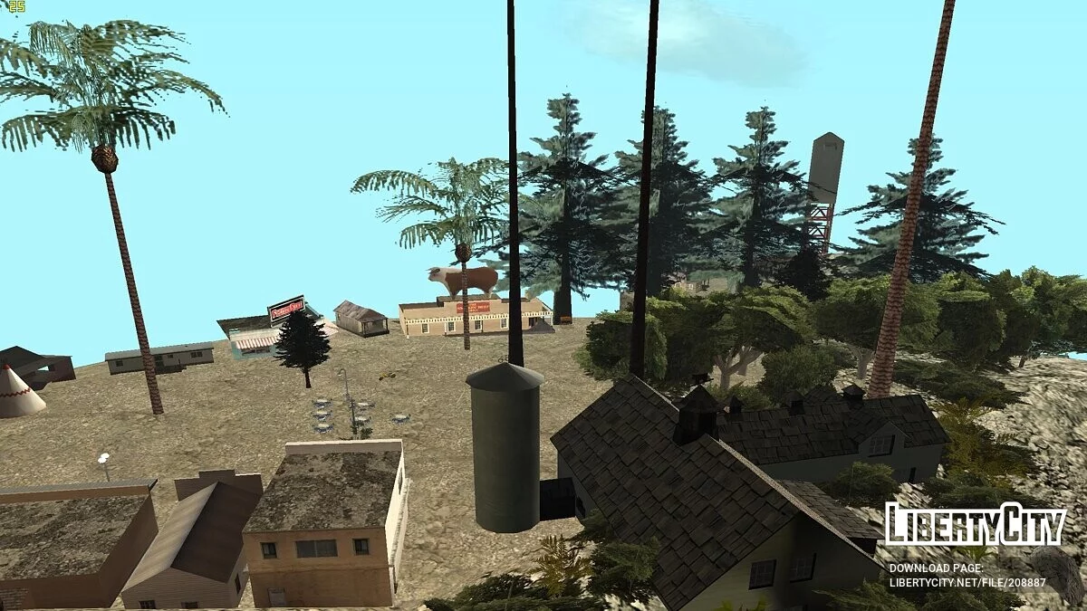 Застроенный Чиллиад / GTA San Andreas