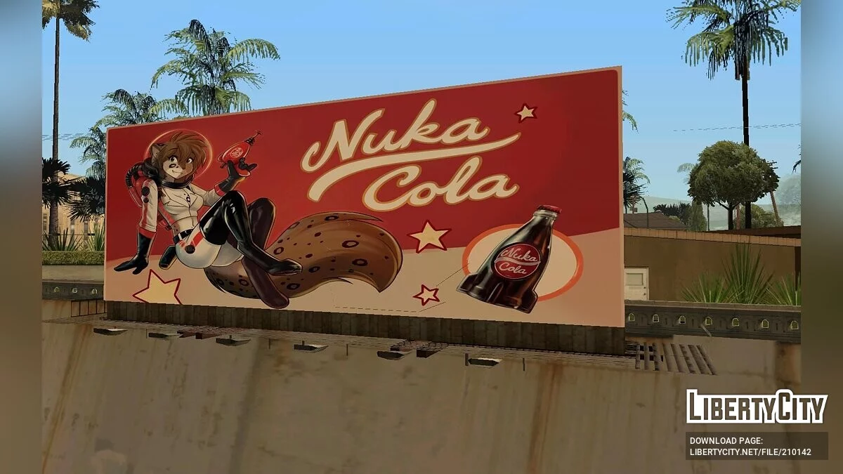 Билборд с рекламой Nuka Cola / GTA San Andreas