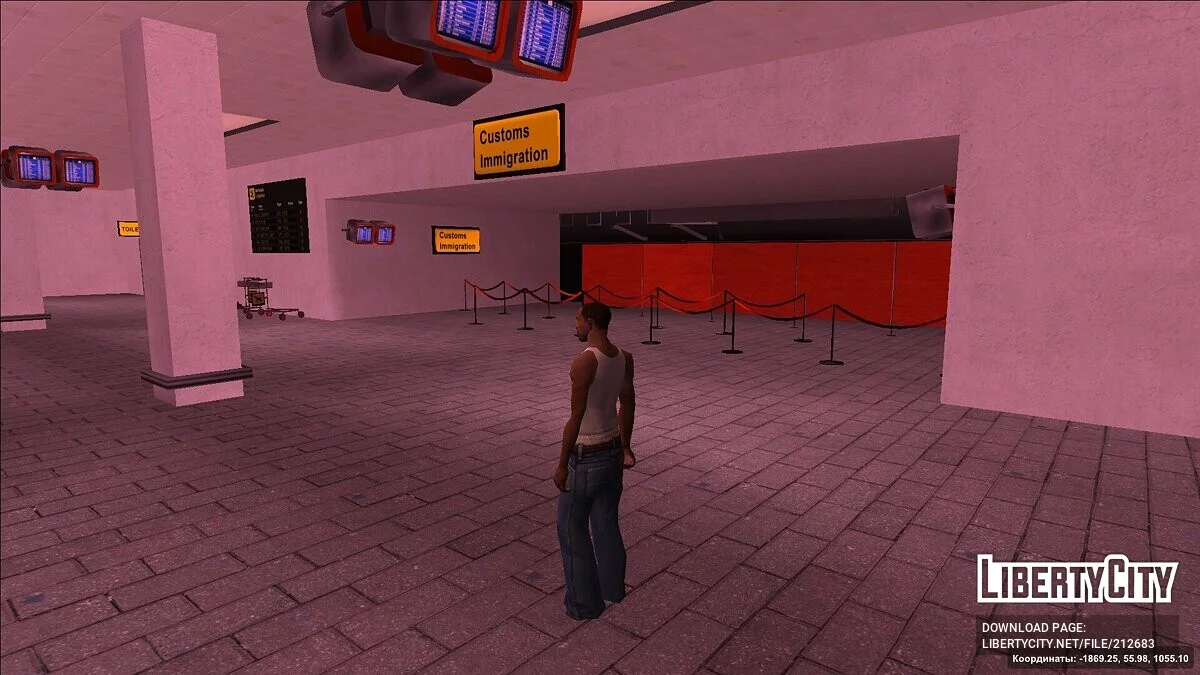 HD текстуры аэропорта / GTA San Andreas