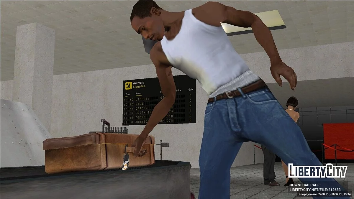 HD текстуры аэропорта / GTA San Andreas