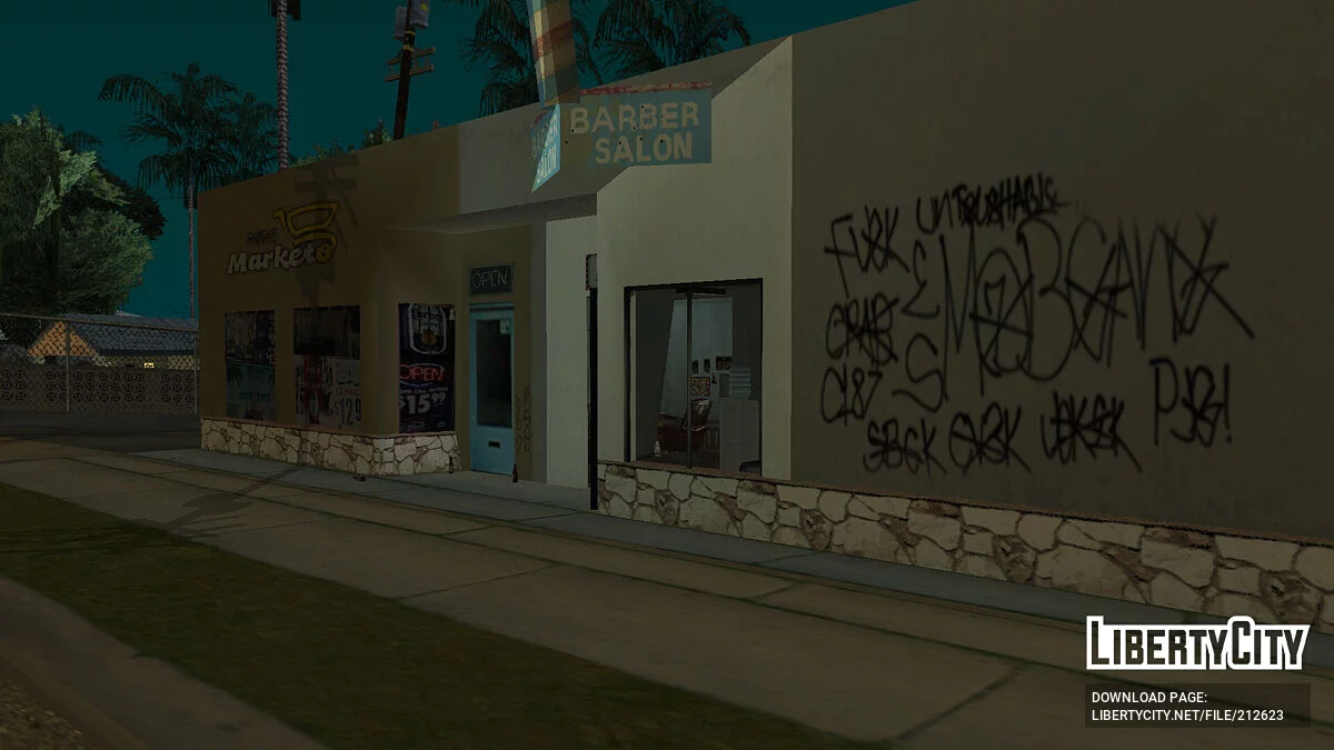 Los Angeles Neighborhoods v2 / GTA San Andreas