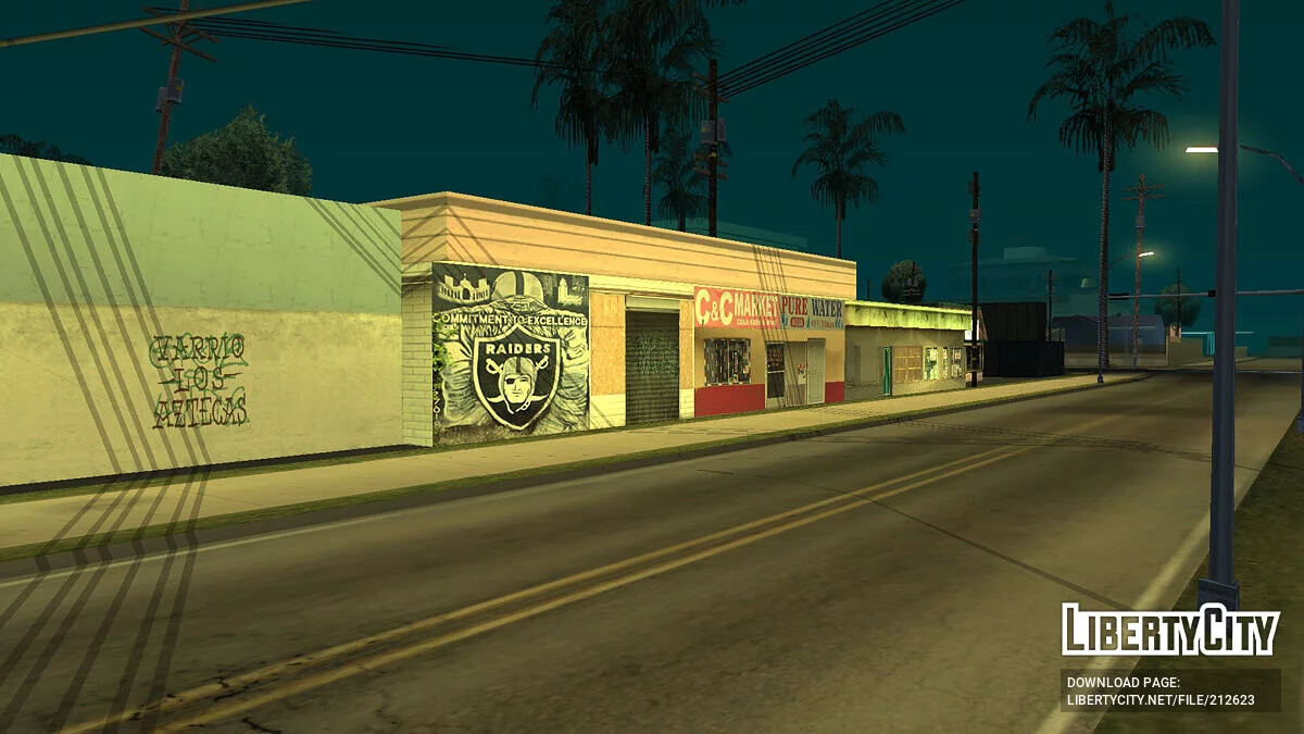 Los Angeles Neighborhoods v2 / GTA San Andreas