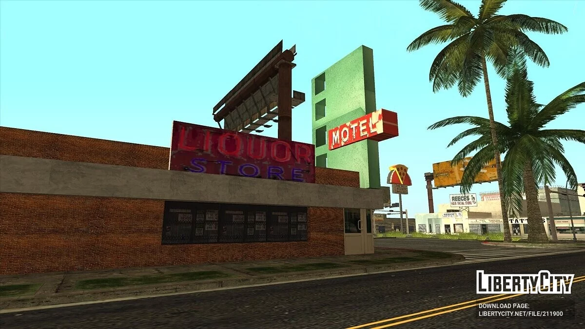 Новая HD Пиццерия в районе Айдлвуд / GTA San Andreas