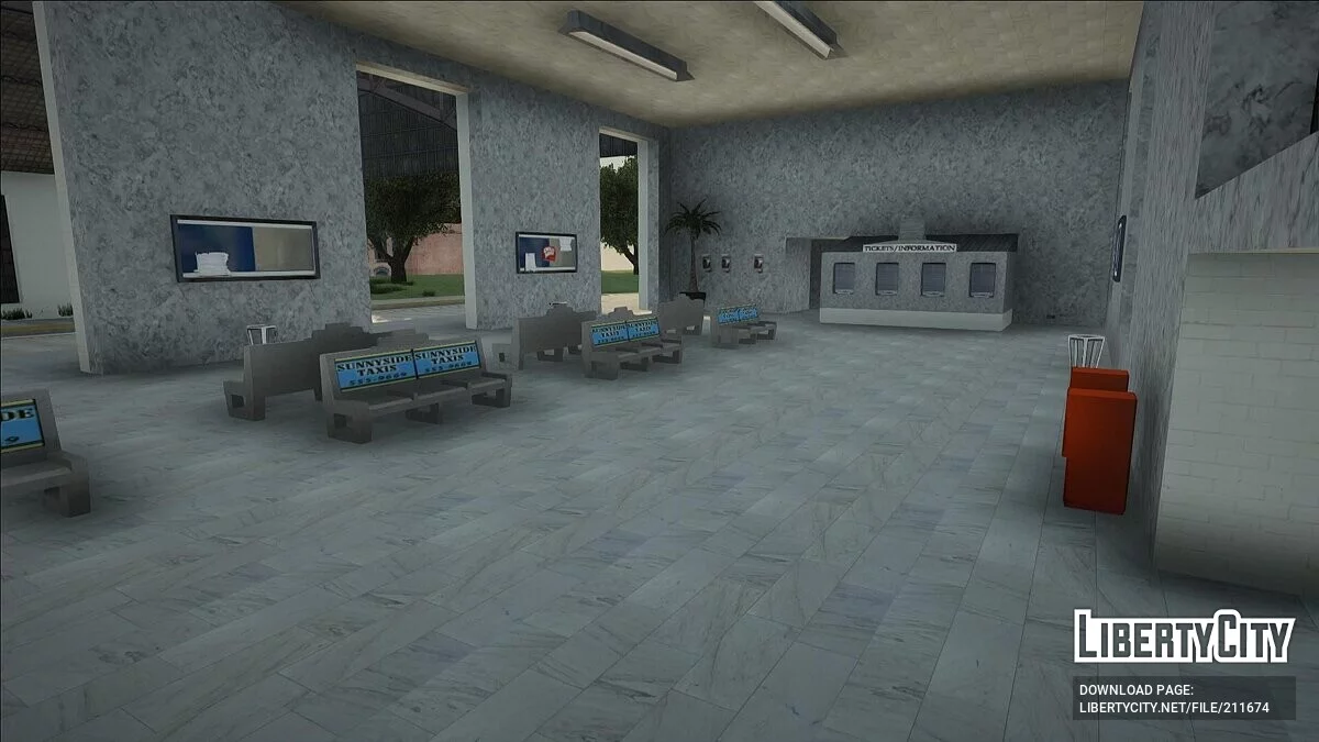 Новые текстуры Ж/Д станции в Сан-Фиерро / GTA San Andreas