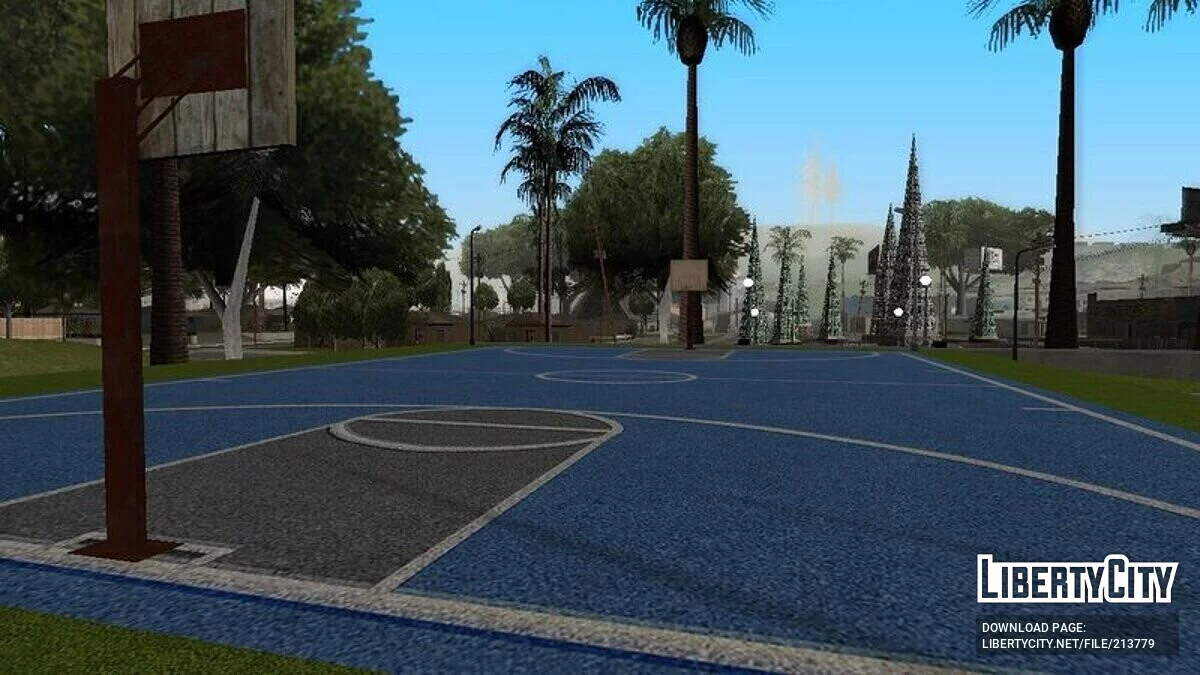 Новая баскетбольная площадь / GTA San Andreas