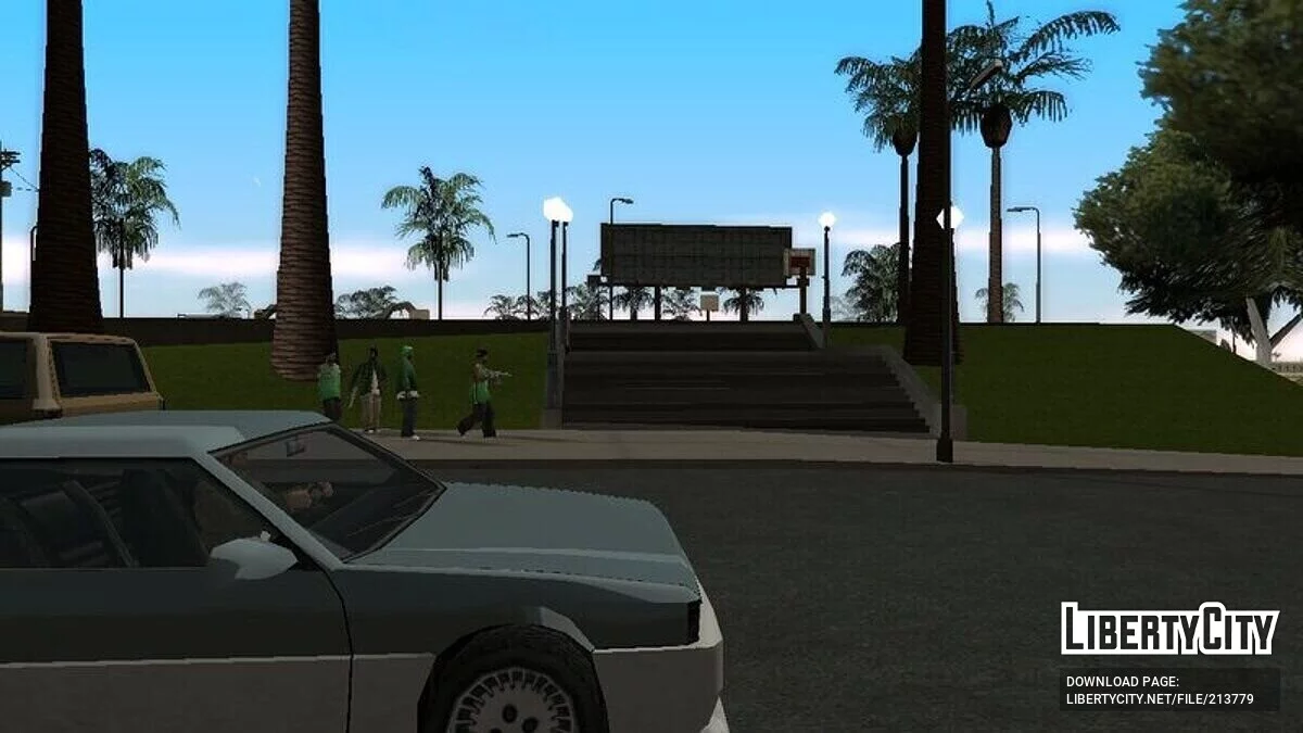 Новая баскетбольная площадь / GTA San Andreas