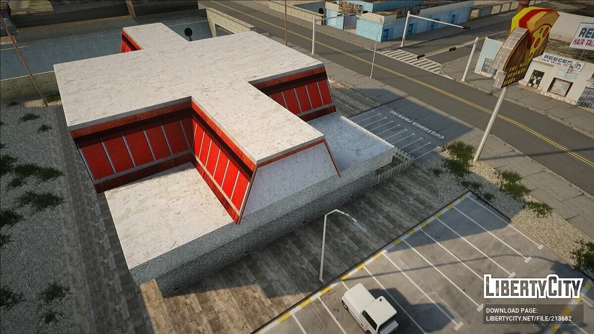 Новая пиццерия в Лос-Сантосе / GTA San Andreas