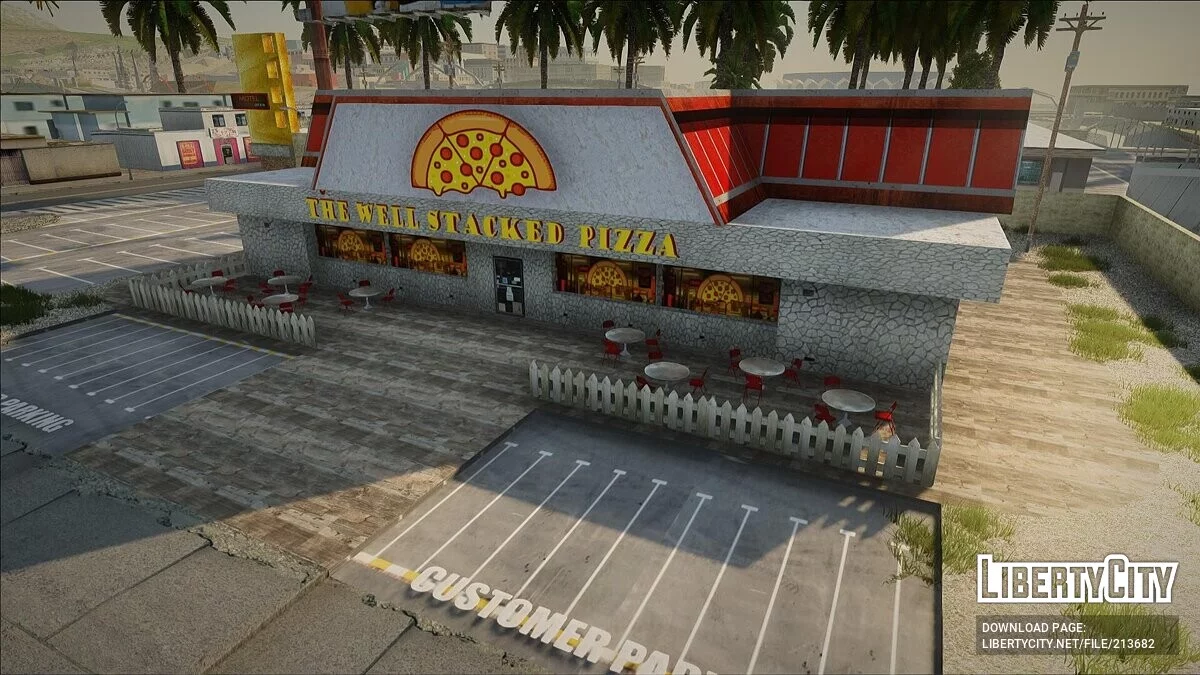 Новая пиццерия в Лос-Сантосе / GTA San Andreas