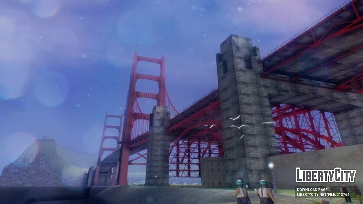 Новый мост в Сан-Фиерро / GTA San Andreas