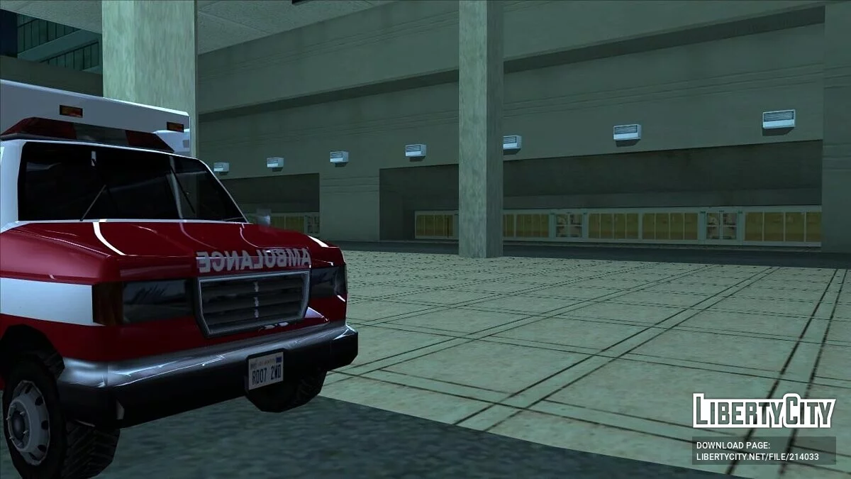 Реалистичные текстуры дверей в больницах / GTA San Andreas