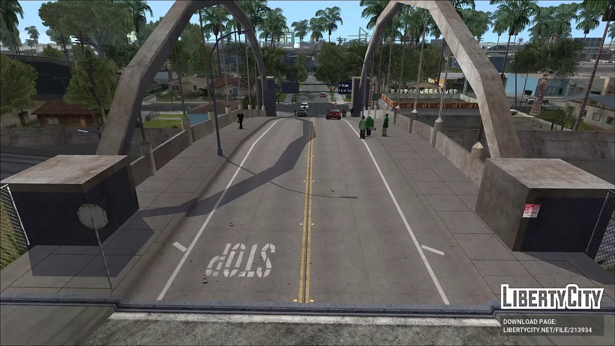 Дороги Лос-Сантоса v1.5 - ПЕРЕЗАГРУЖЕНО / GTA San Andreas