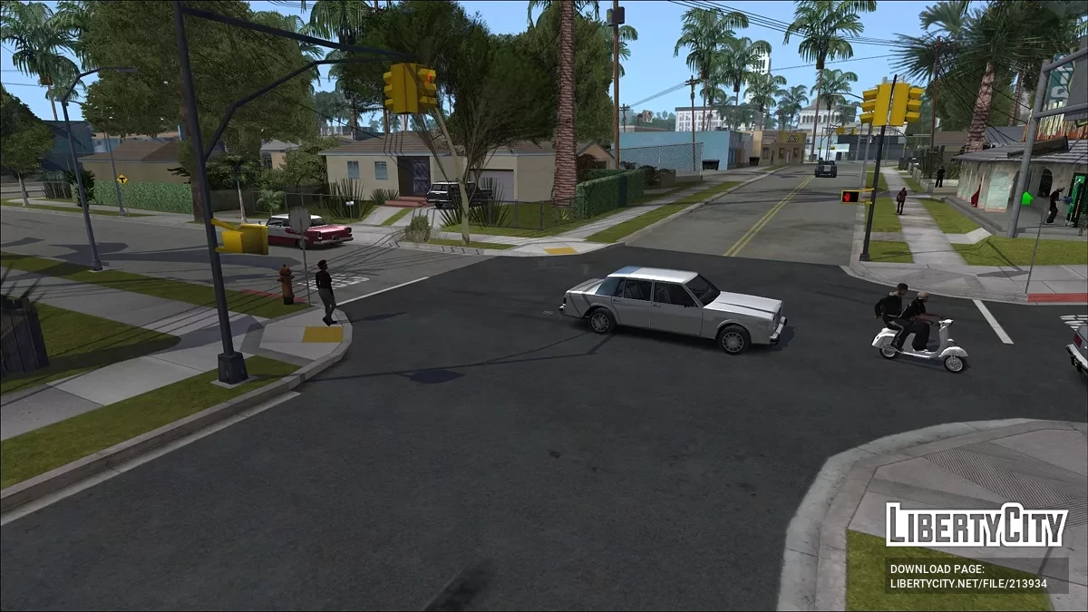 Дороги Лос-Сантоса v1.5 - ПЕРЕЗАГРУЖЕНО / GTA San Andreas